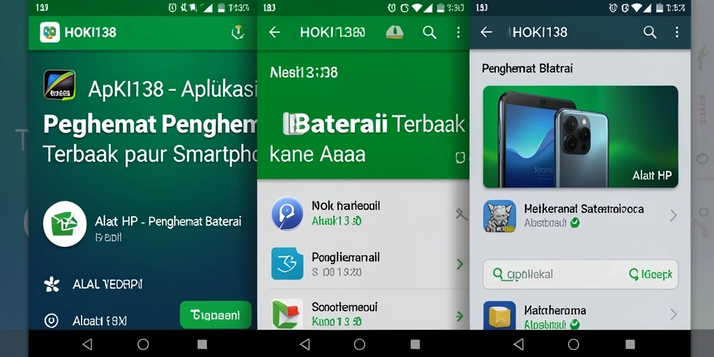 Tampilan antarmuka HOKI138 yang intuitif dan fungsional untuk penghemat baterai.